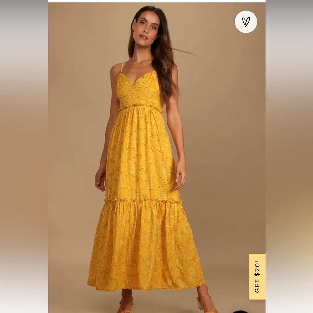 Lulus Floral Midi Dress